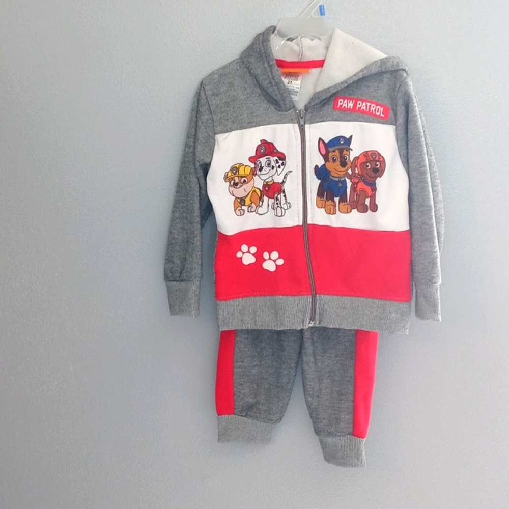 Paw patrol hooded set 2t